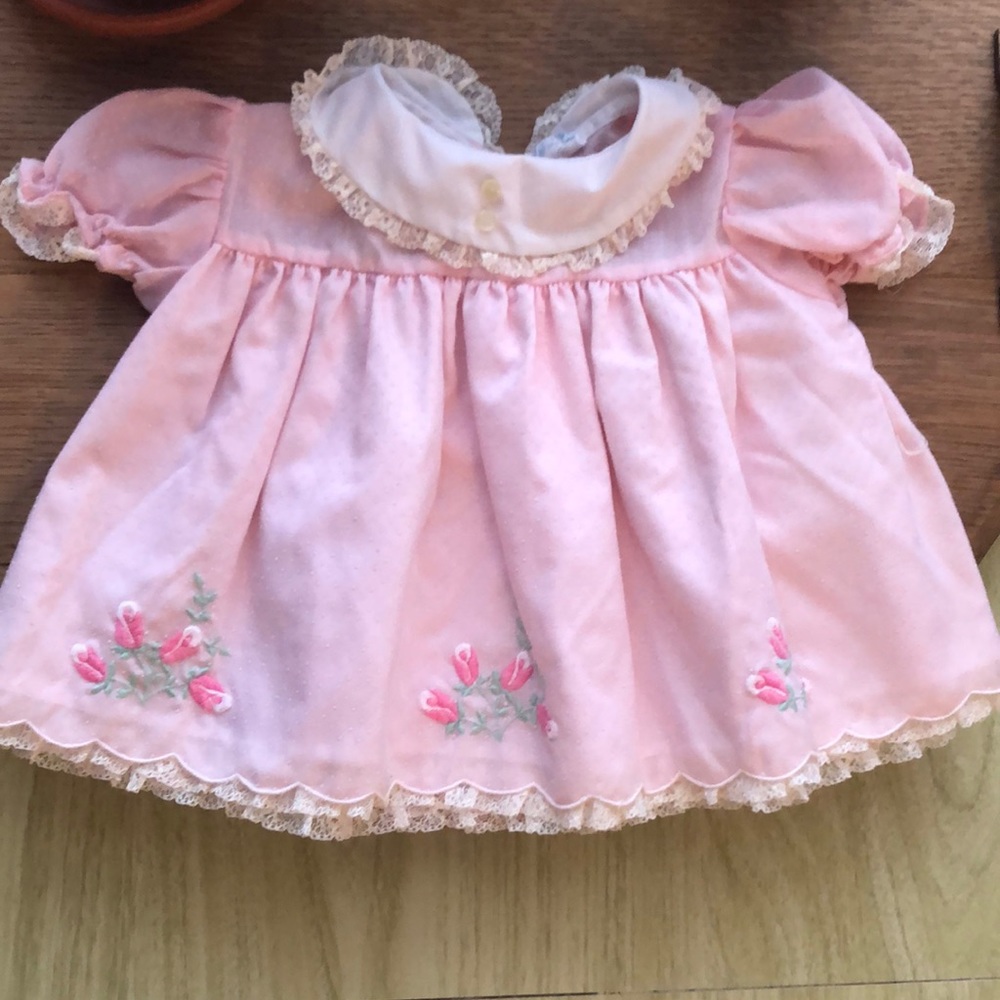 Vintage Nannette Spring Peter Pan Collar Dress